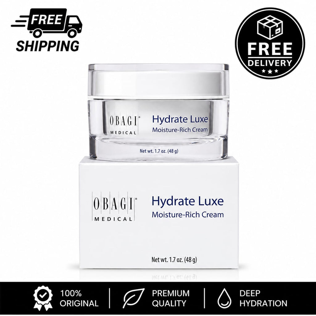 Obagi Hydrate Luxe Moisture-Rich Cream 1.7 oz – Intensive Facial Moisturizer
