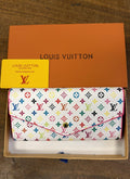 Louis Vuitton Multicolor Monogram Long Wallet – Snap Closure, Elegant Designer Purse