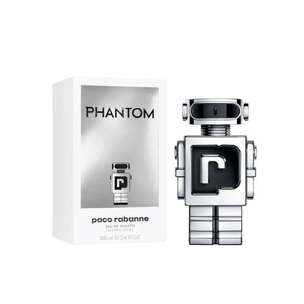 Rabanne Phantom Eau de Toilette 100ml – Men’s Futuristic Fragrance
