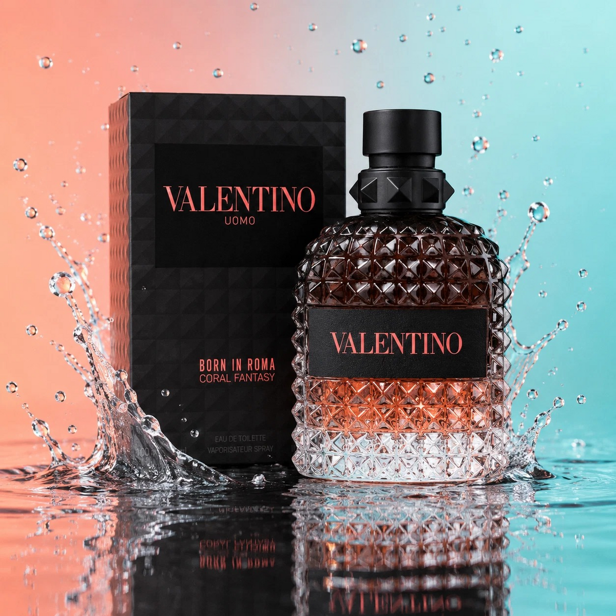 Valentino Uomo Born in Roma Coral Fantasy Eau de Toilette EDT for Men 100mL / 3.4 fl oz