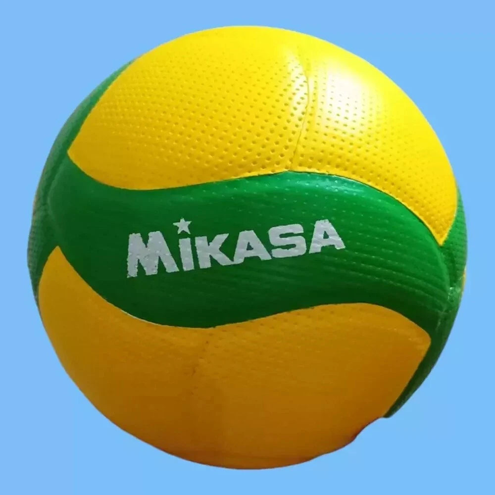 Mikasa Mini Volleyball Yellow Green Training Ball Outdoor Game