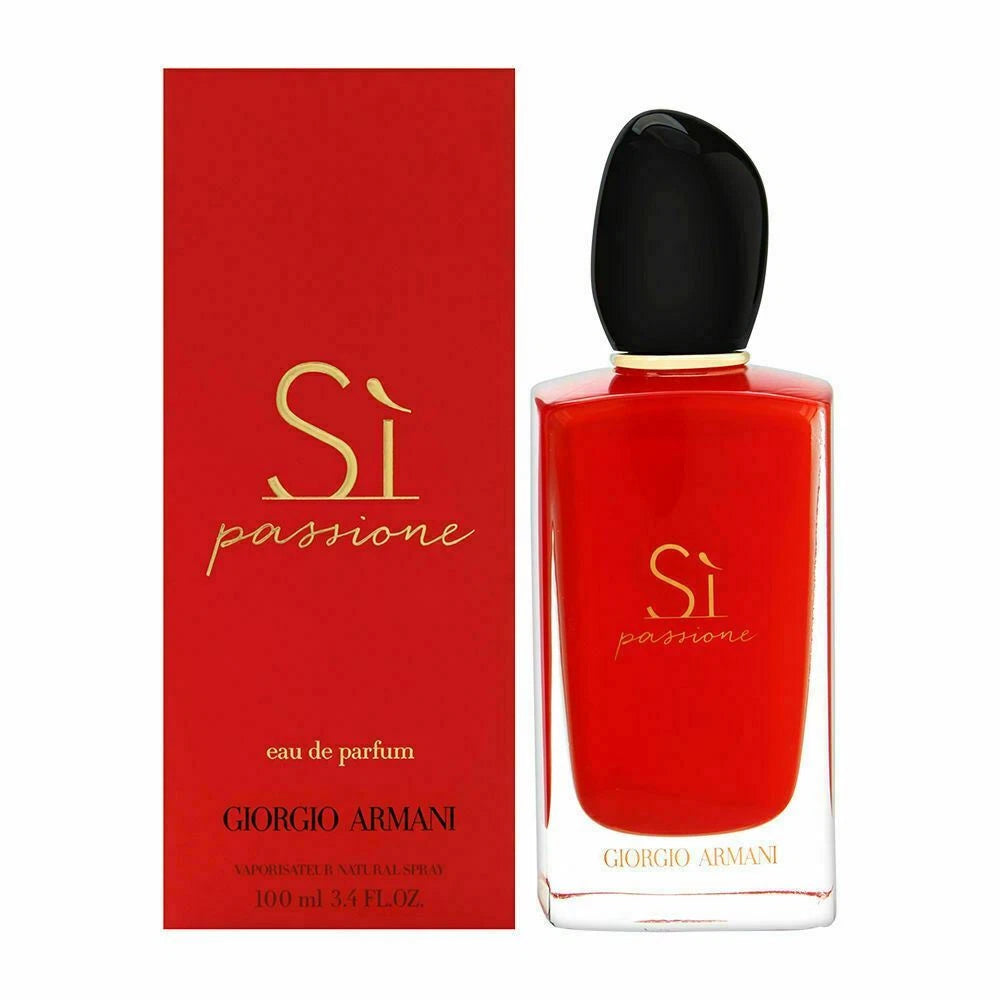 Giorgio Armani Sì Passione Intense Eau de Parfum for Women 3.4 oz (100 ml)