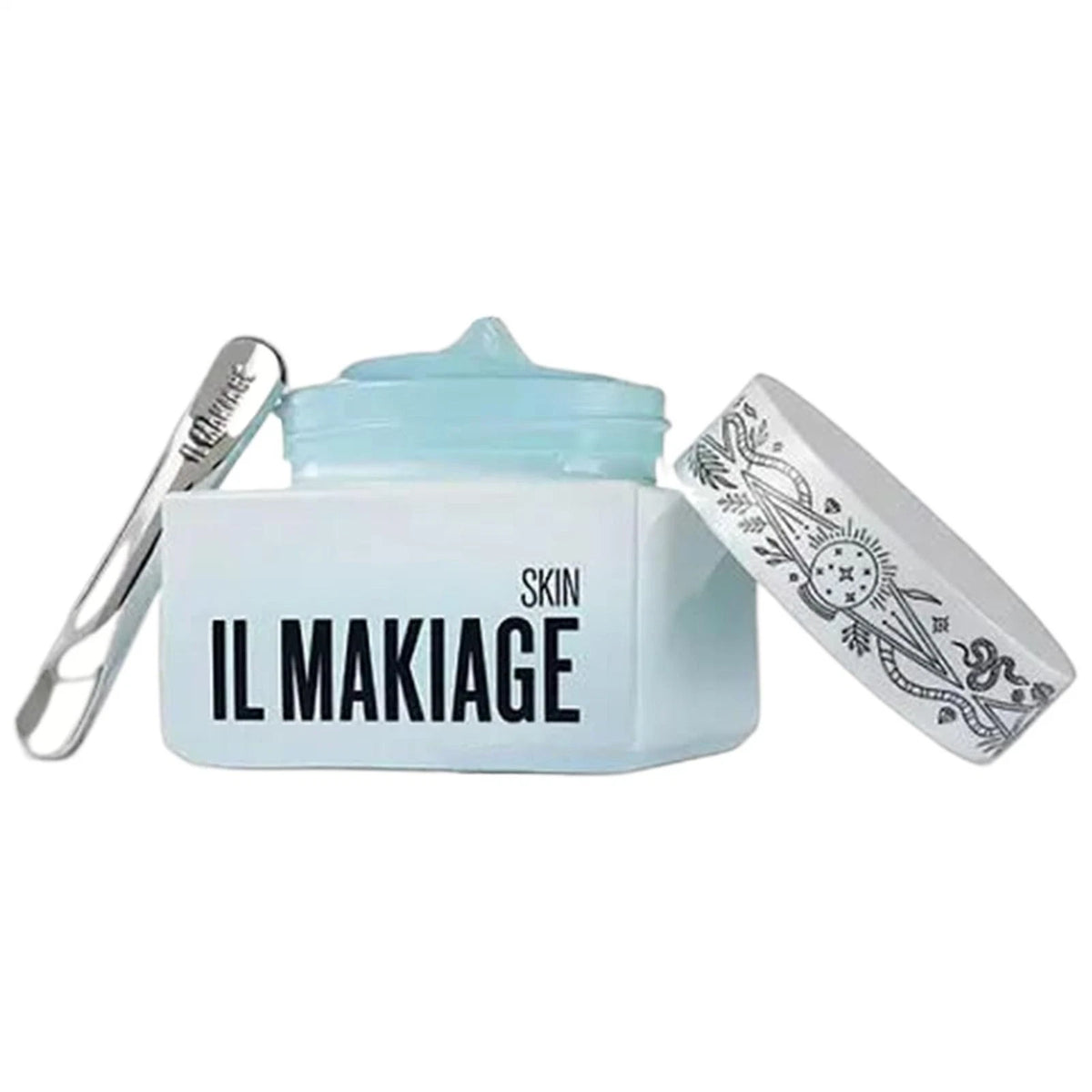 IL MAKIAGE Skin Hydrating Face Cream with Applicator Spatula Skin Care