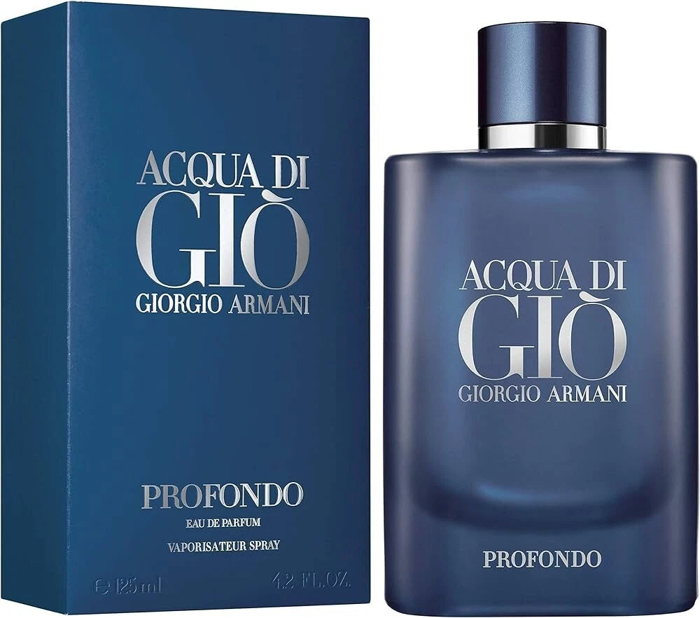 Acqua di Giò Profondo Parfum for Men 4.2 oz (125 ml) – New in Box