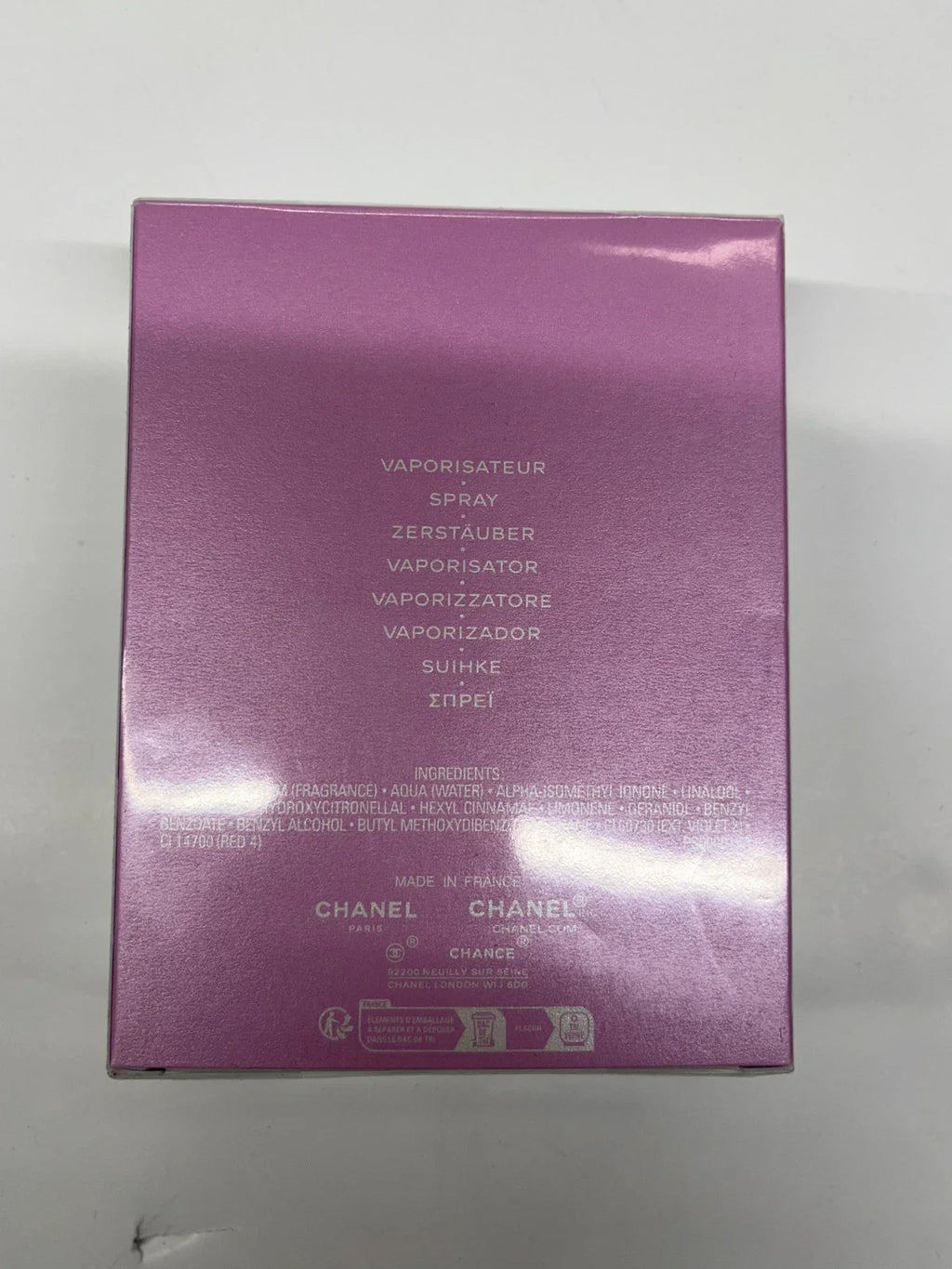 Chanel Chance Eau Tendre Eau de Parfum 100ml (3.4 FL OZ) – Women’s Fragrance