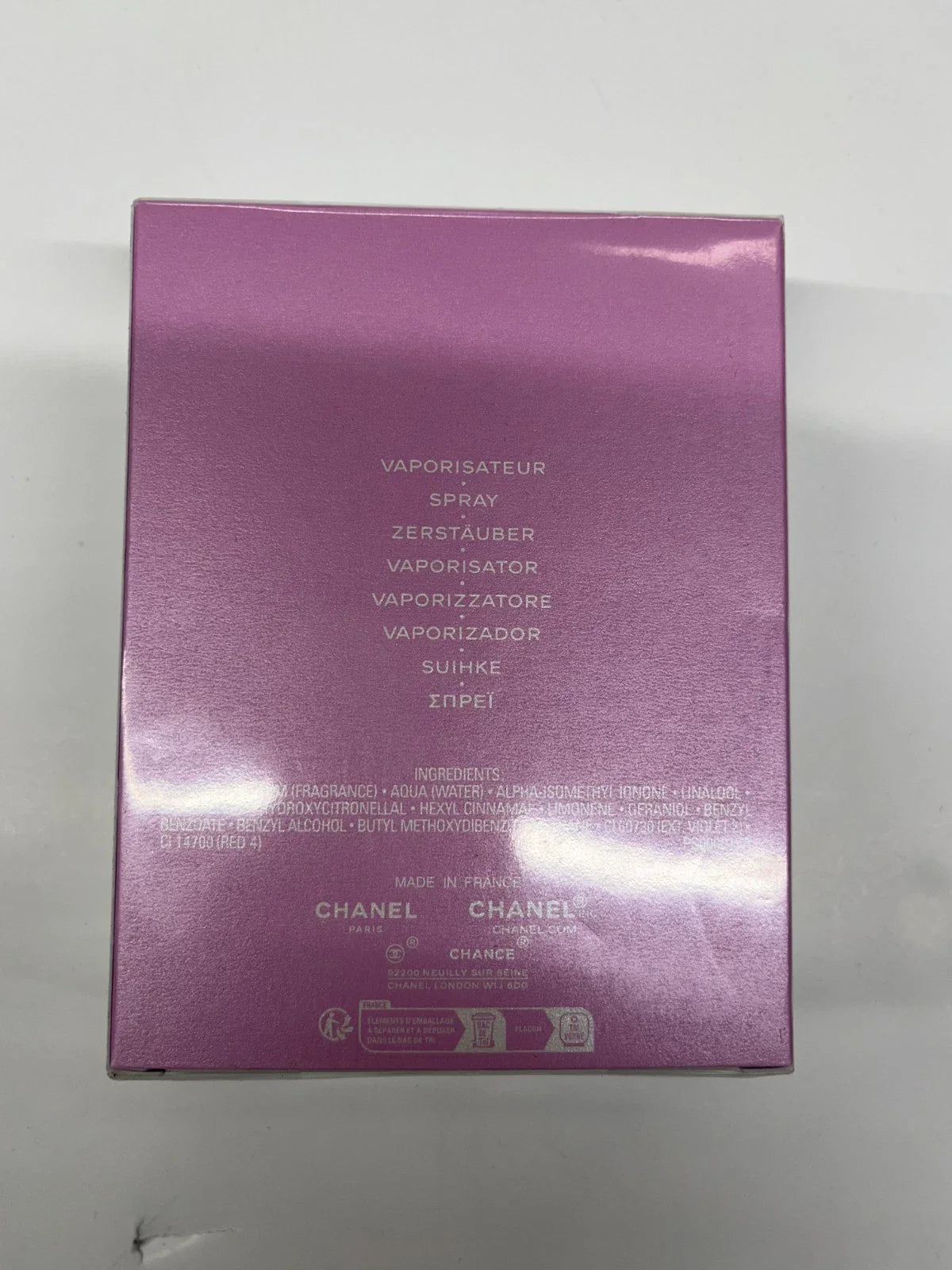 Chanel Chance Eau Tendre Eau de Parfum 100ml (3.4 FL OZ) – Women’s Fragrance